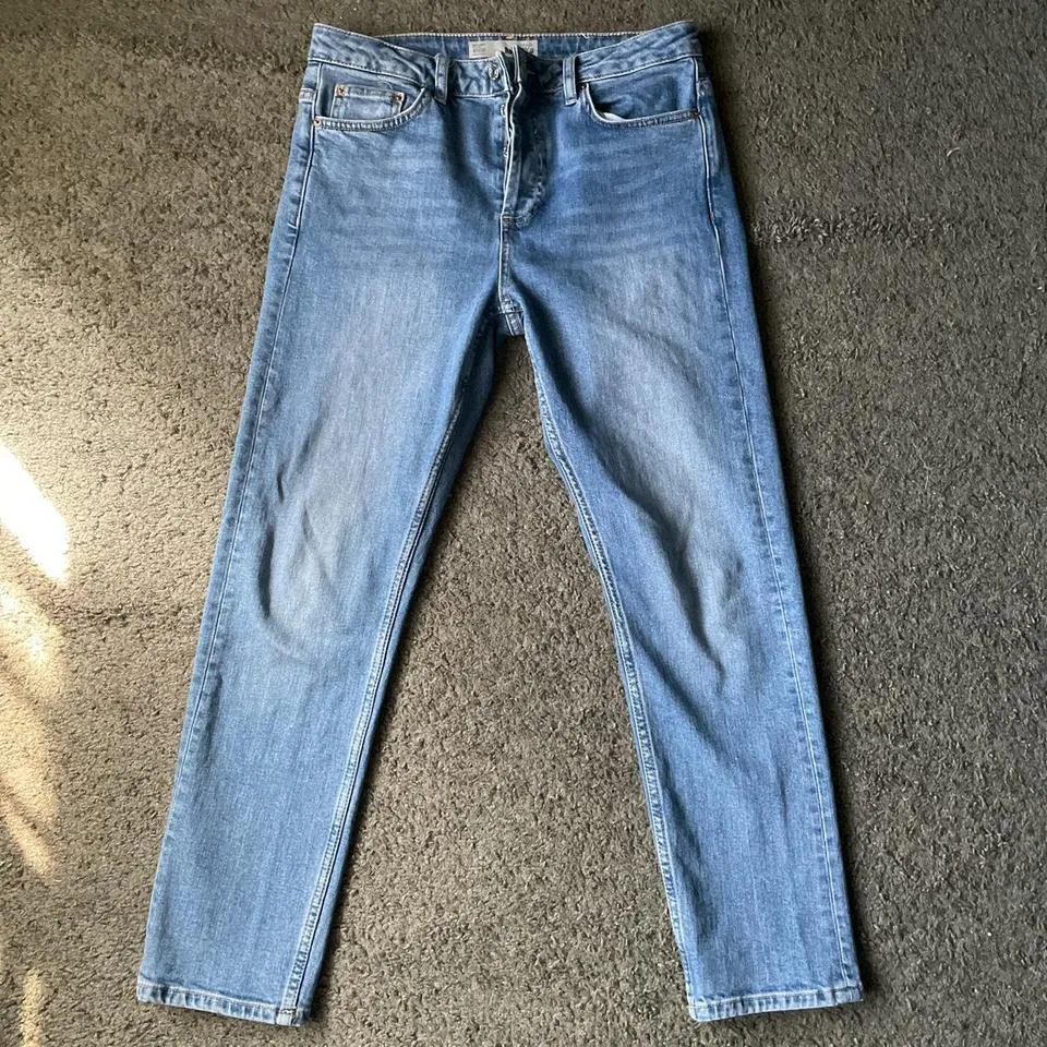 Topshop Men's Blue Jeans