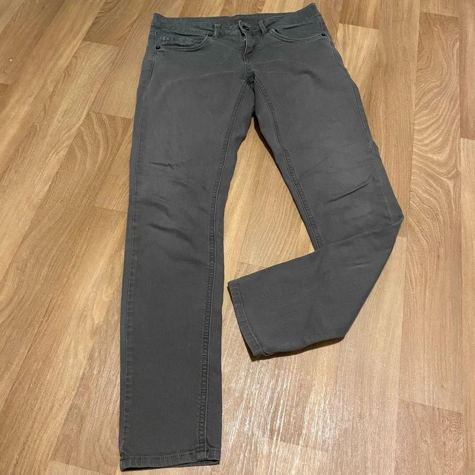 Topshop Men's Green Jeans
