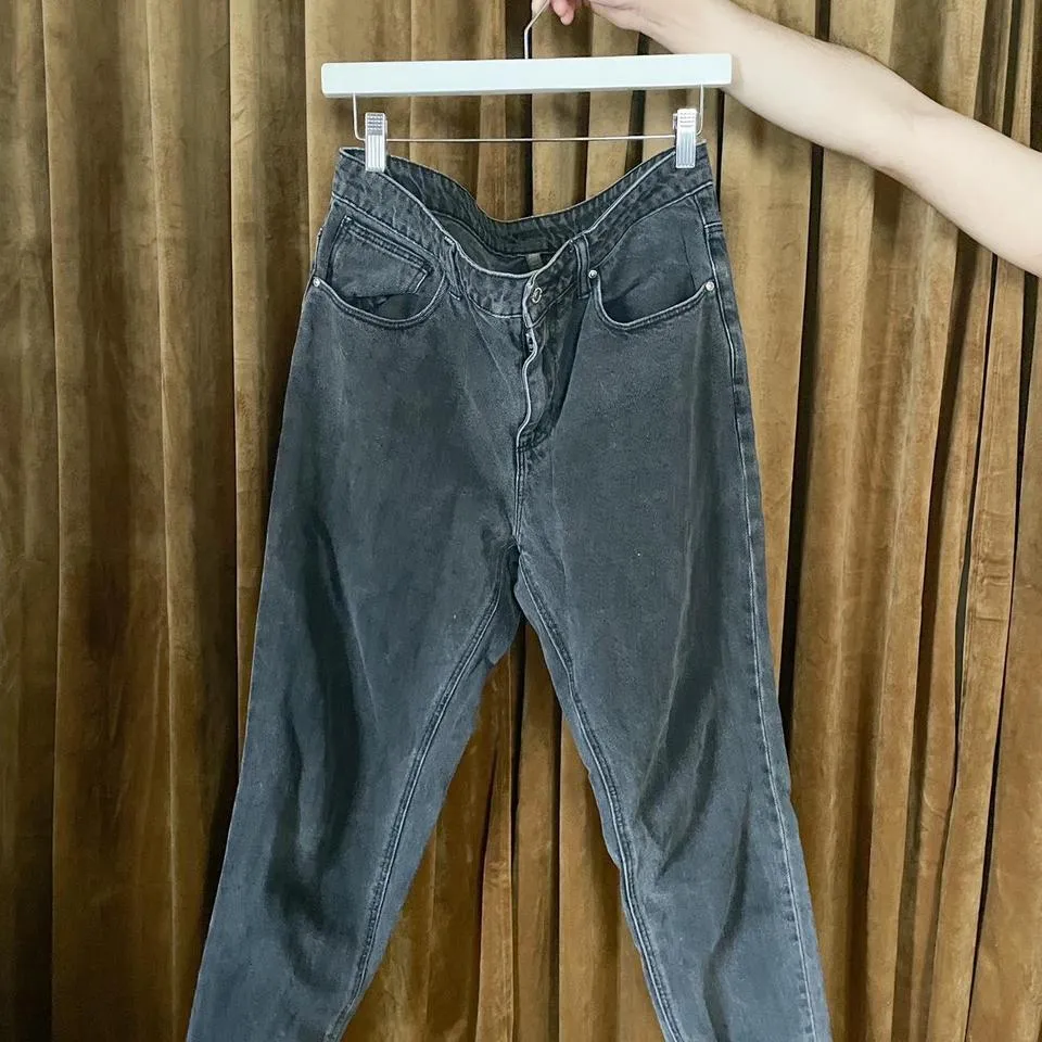 Topshop Men's Black Jeans