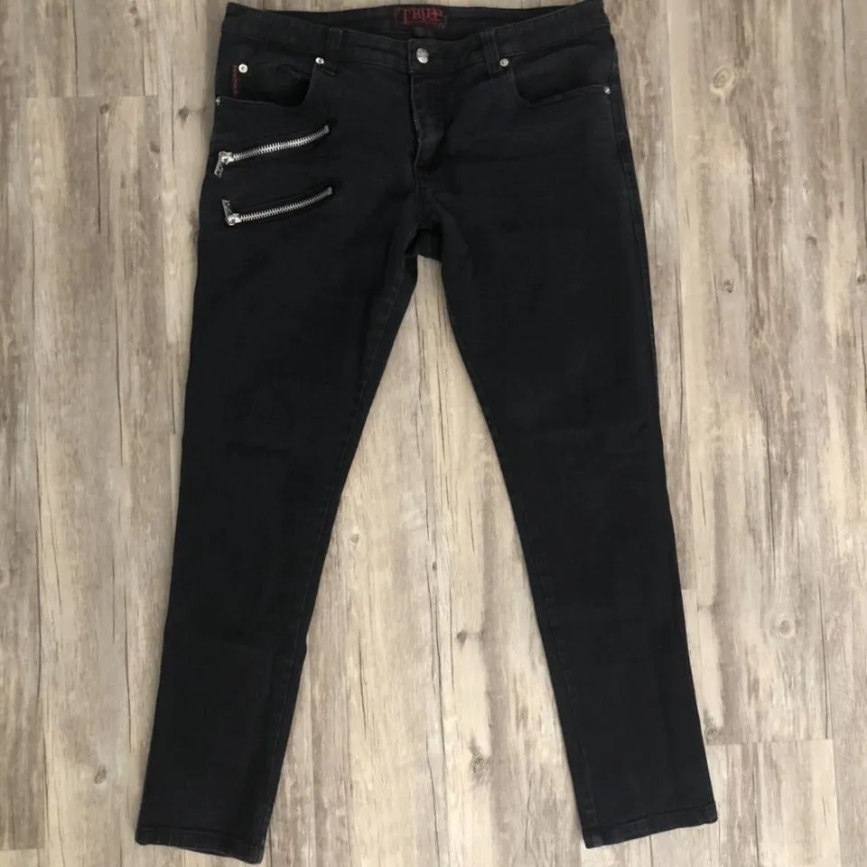 Tripp NYC Men's Black Jeans