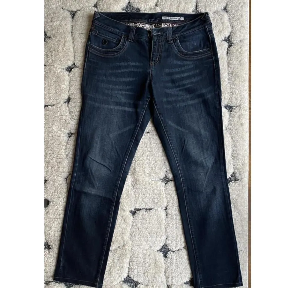 Tripp NYC Men's Navy Jeans
