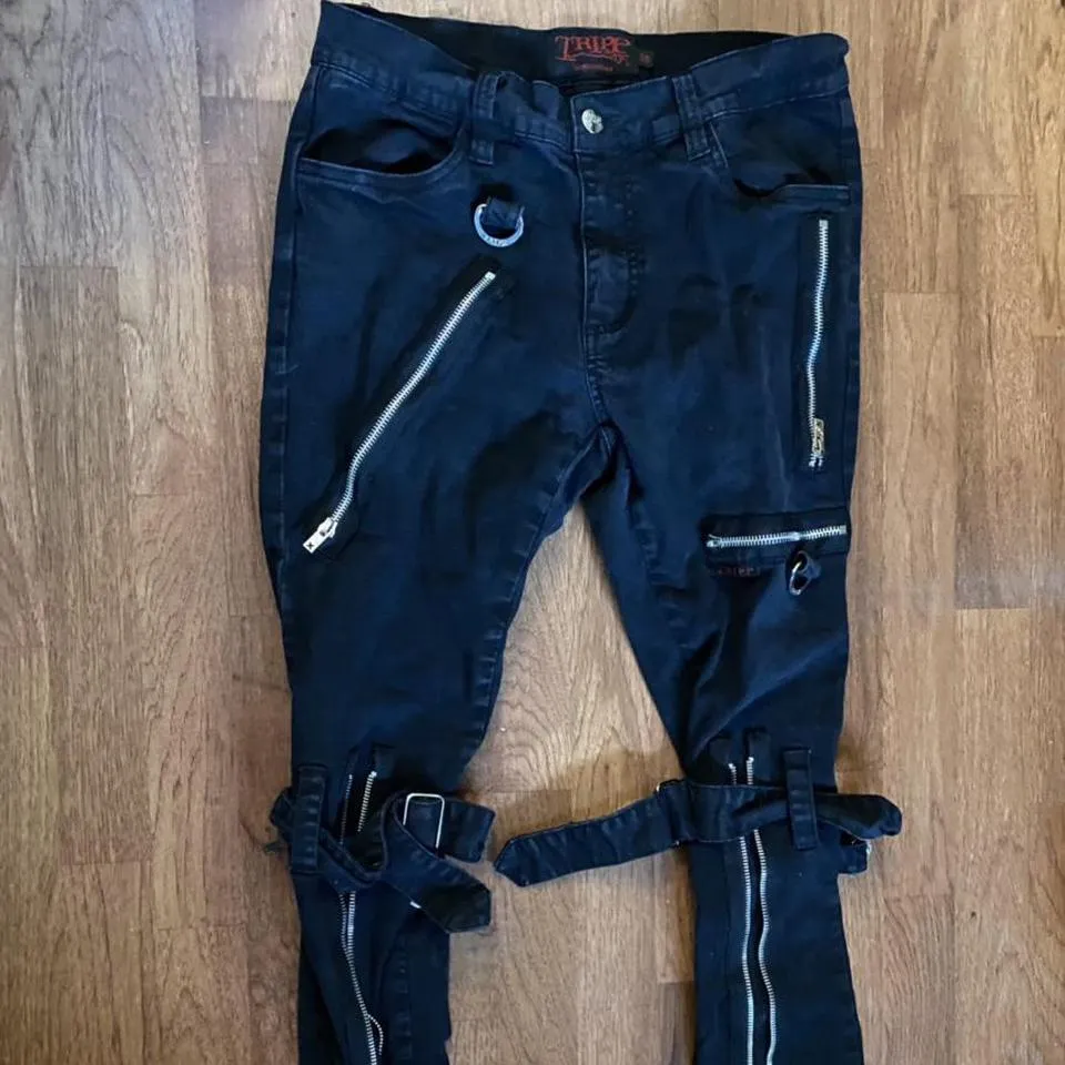 Tripp NYC Men's Black Jeans