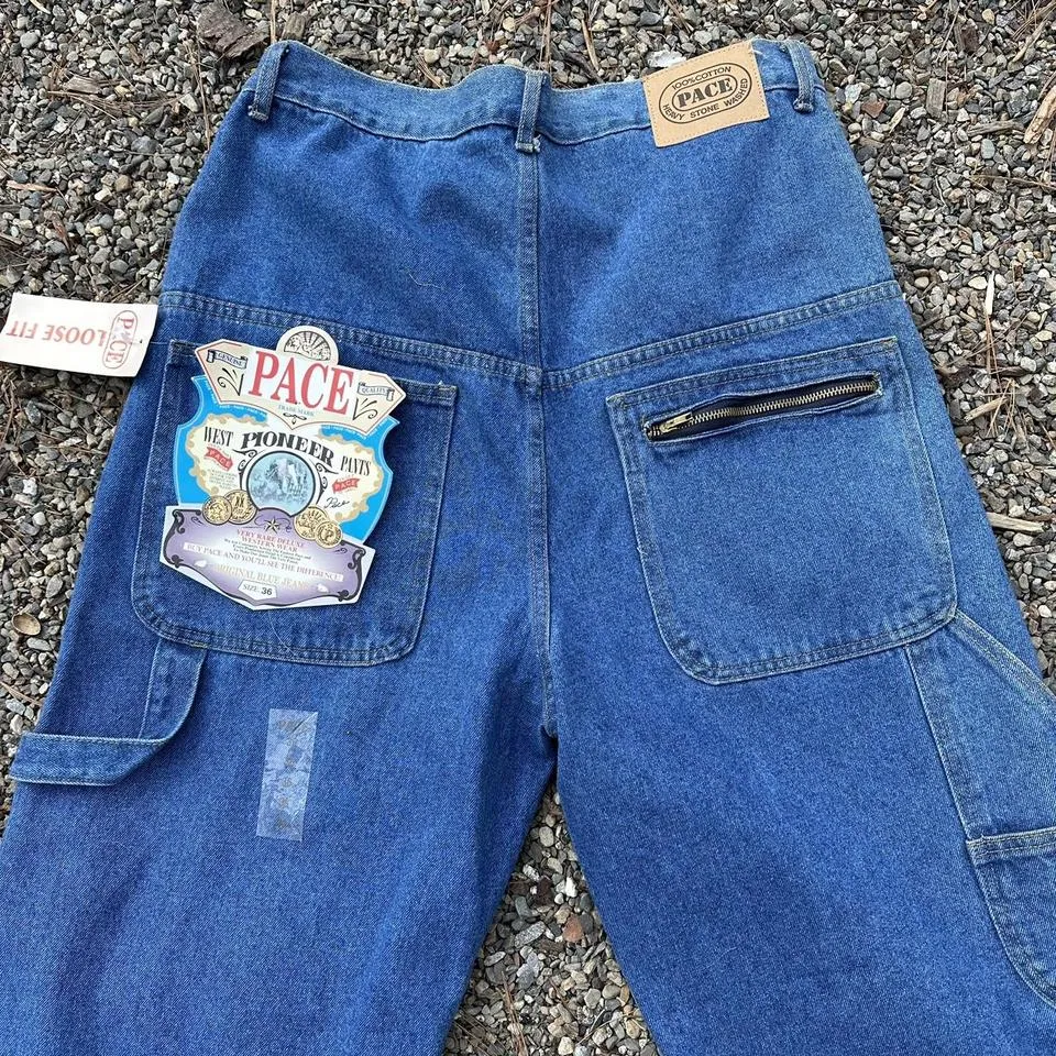Tripp NYC Men's Blue and Navy Jeans