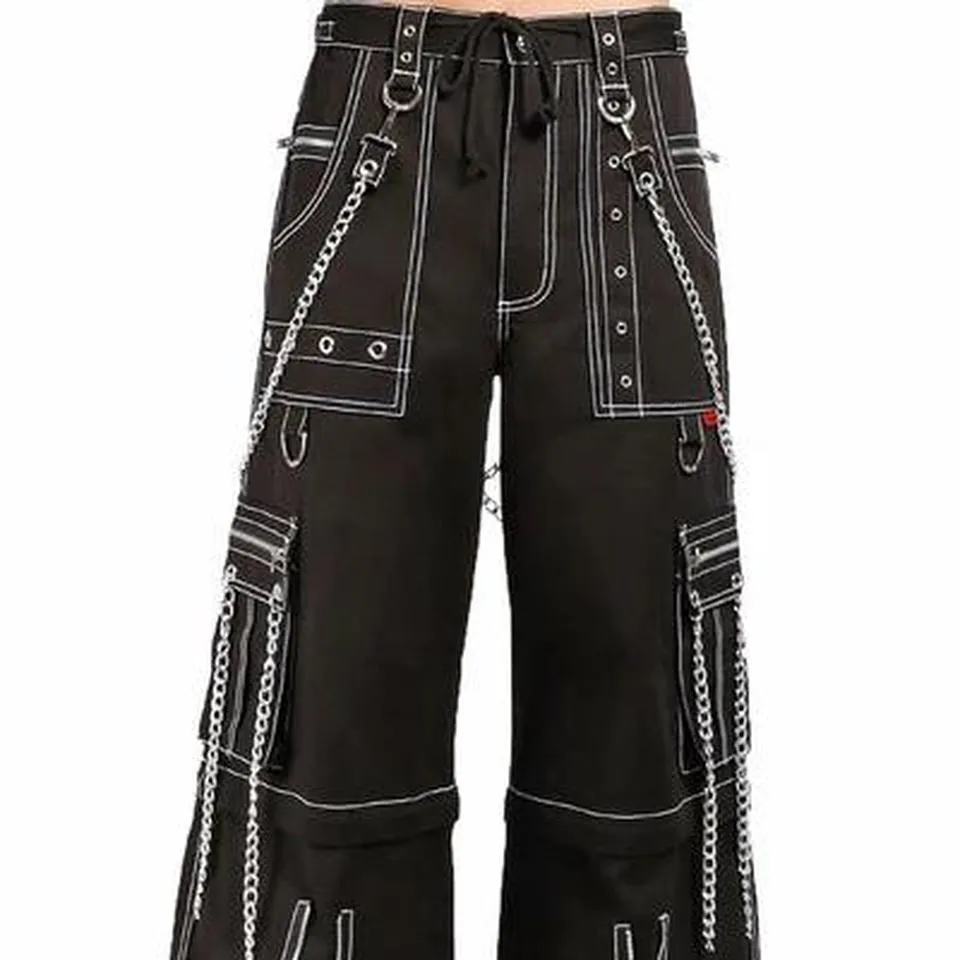 Tripp NYC Men's Black and White Jeans