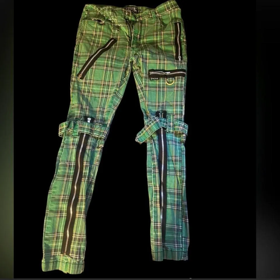 Tripp NYC Men's Green Jeans