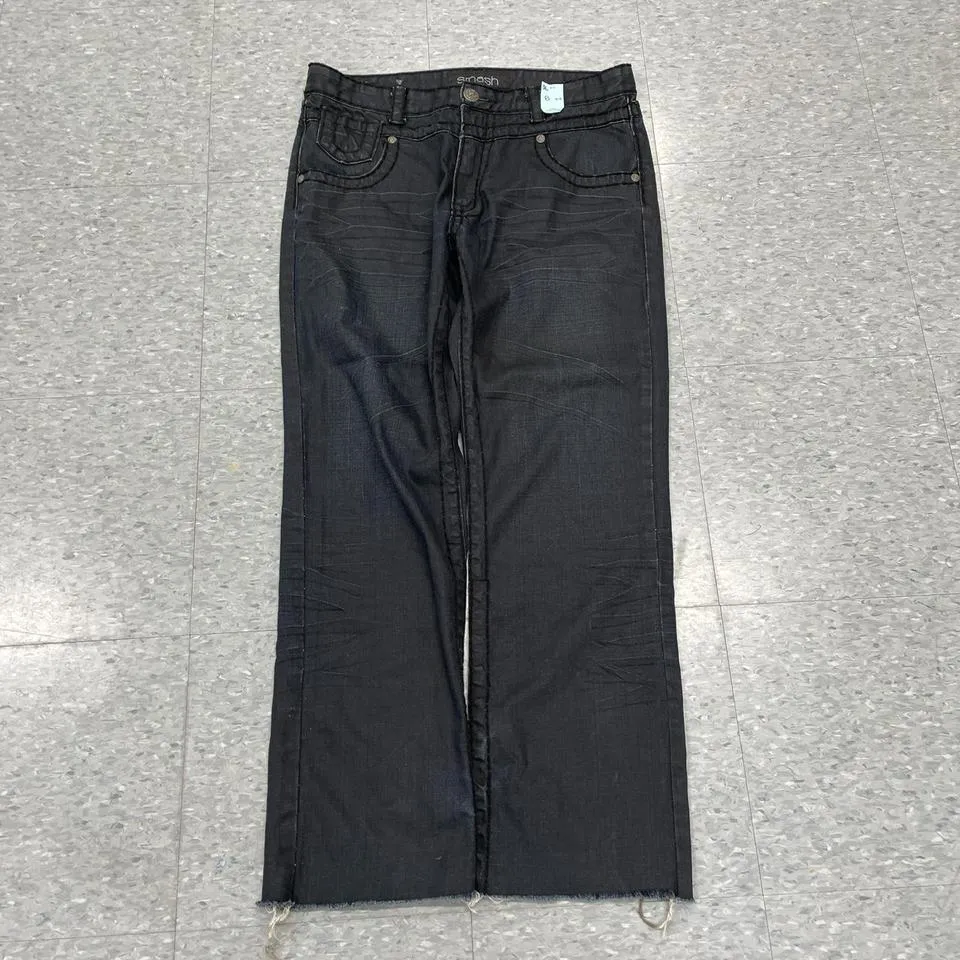 Tripp NYC Men's Black and White Jeans