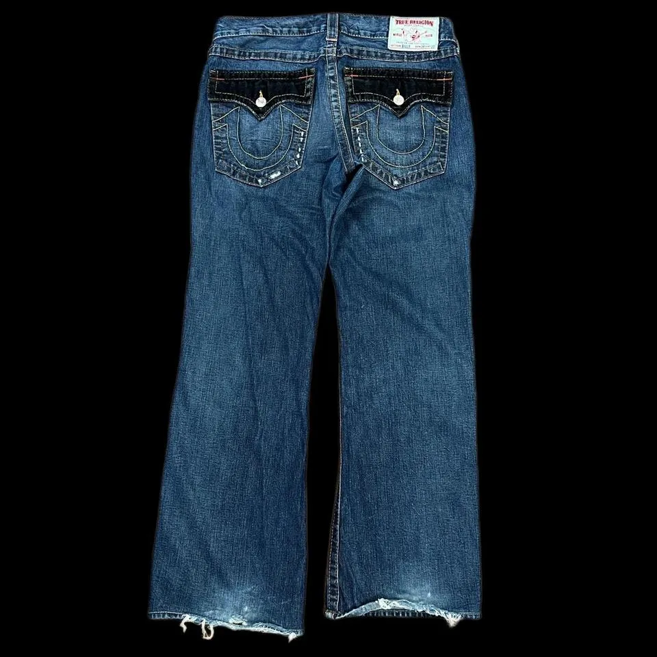 True Religion Men's Blue Jeans