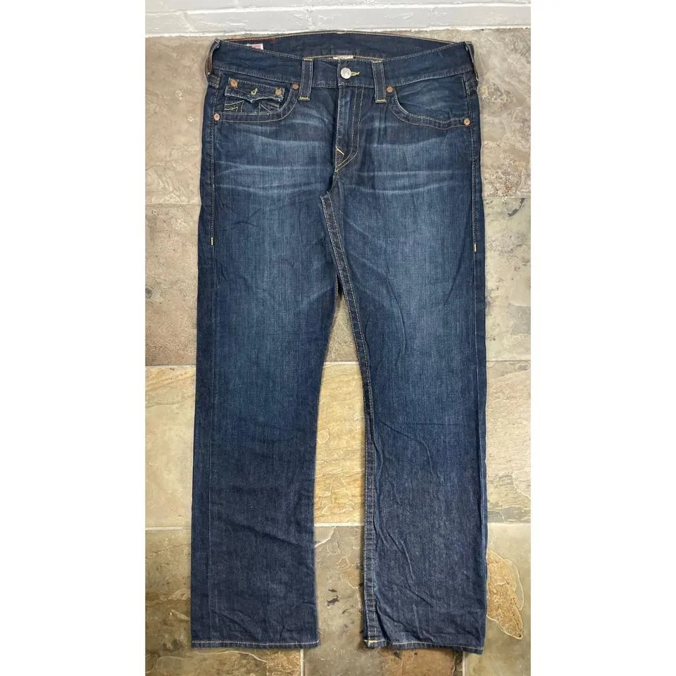 True Religion Men's Navy Jeans