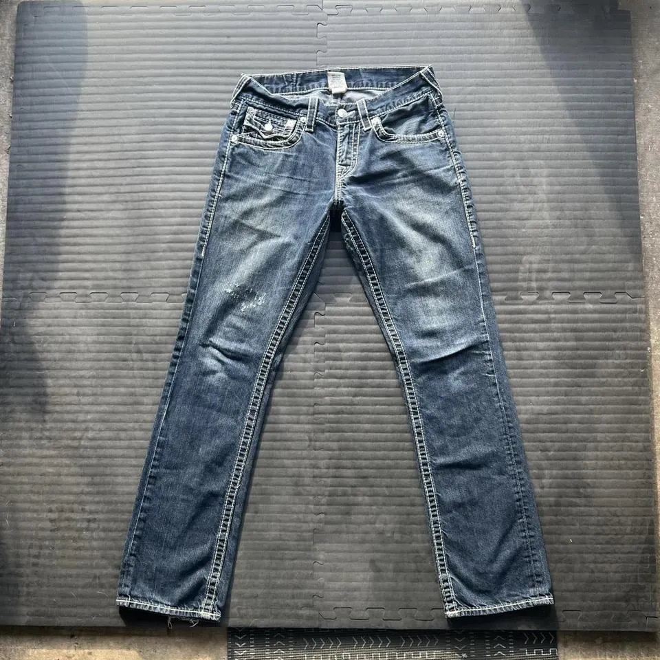 True Religion Men's Navy Jeans