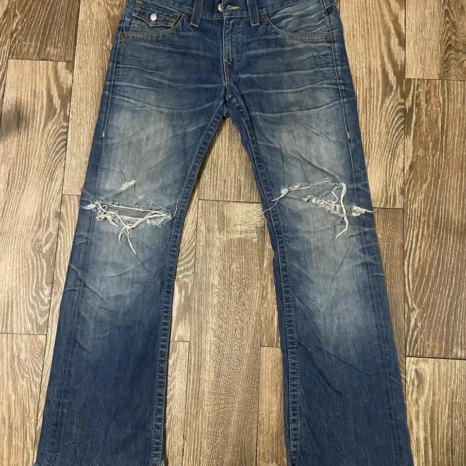 True Religion Men's Blue Jeans