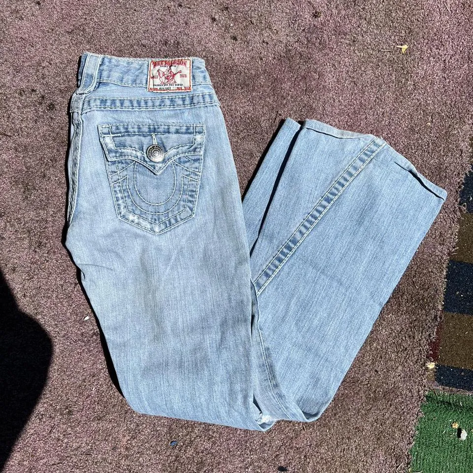 True Religion Men's Blue Jeans