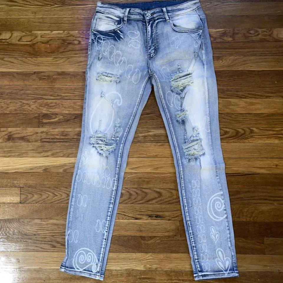 Unbranded Men's Multi Jeans