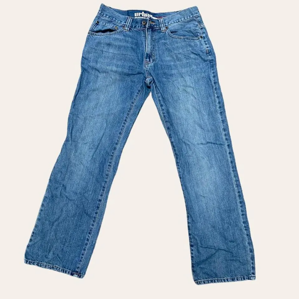 Unbranded Men's Blue and Navy Jeans
