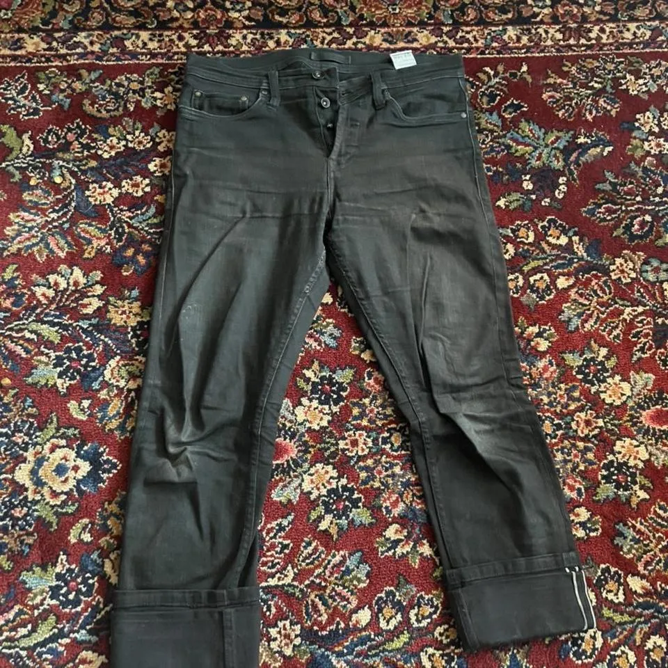 Unbranded Men's Black Jeans
