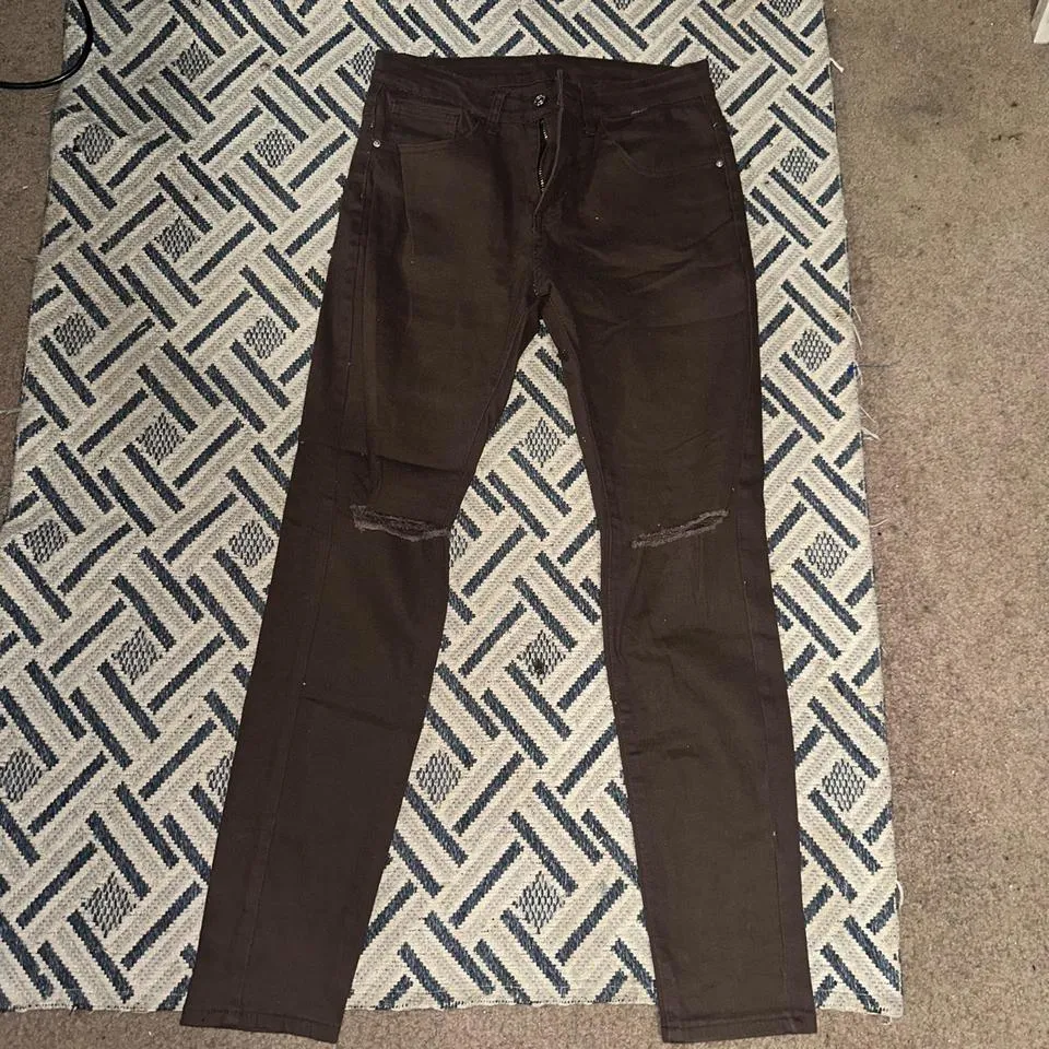 Unbranded Men's Brown Jeans