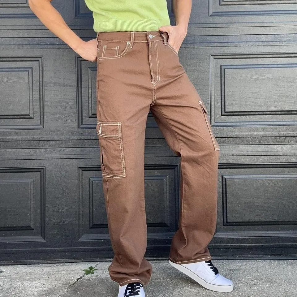 Unbranded Men's Brown Jeans