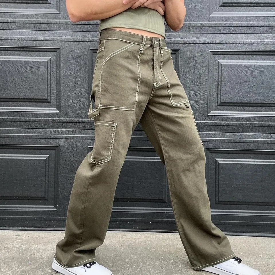 Unbranded Men's Green Jeans