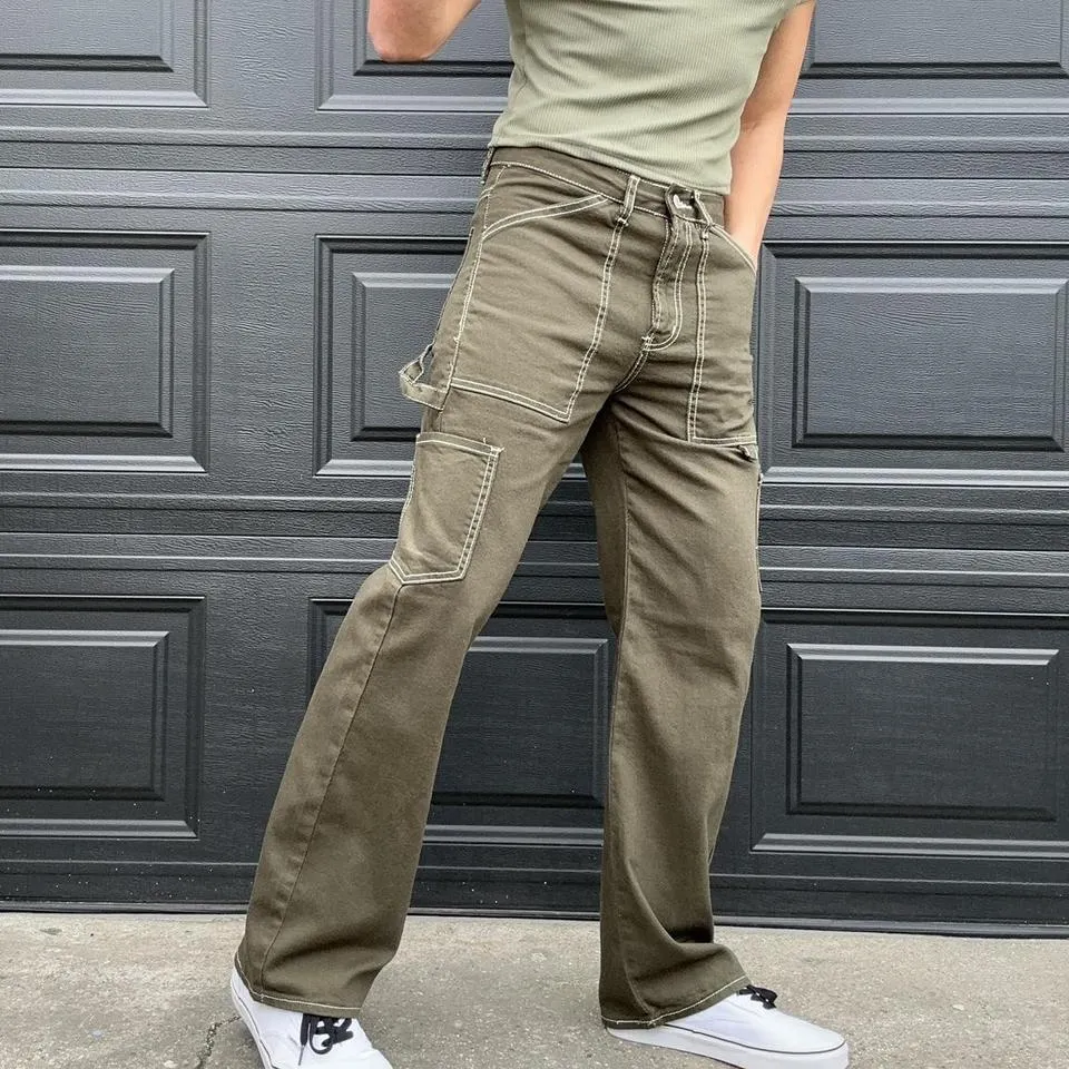 Unbranded Men's Green Jeans