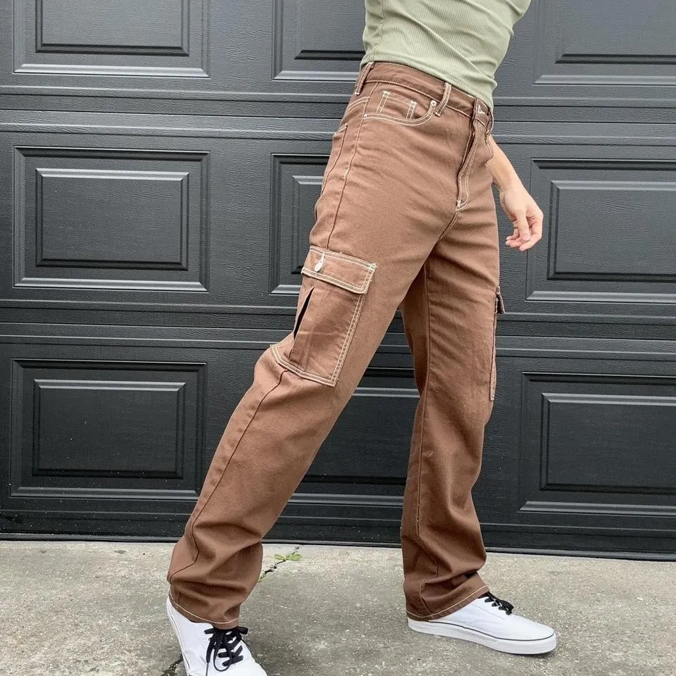 Unbranded Men's Brown Jeans