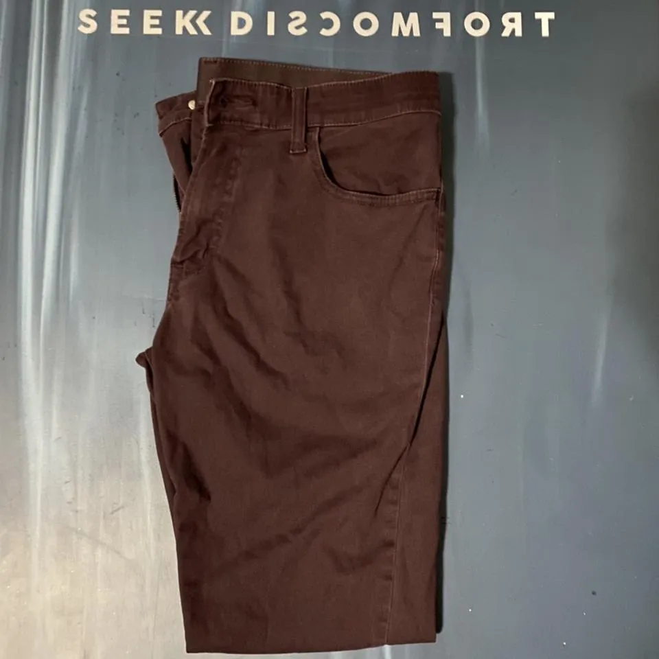 UNIQLO Men's Burgundy Jeans