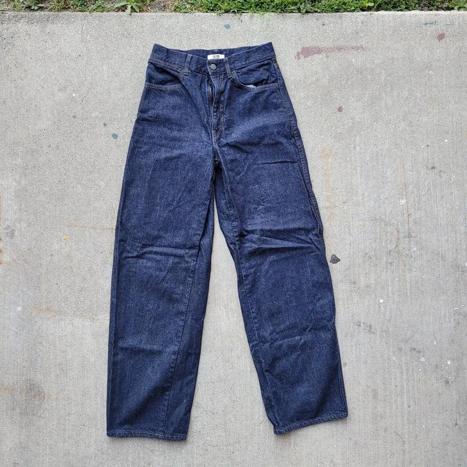 Men's Navy Jeans