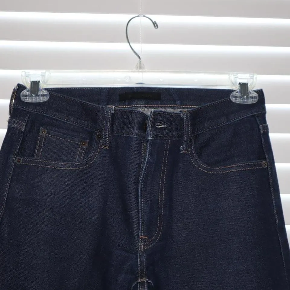 UNIQLO Men's Navy and Blue Jeans