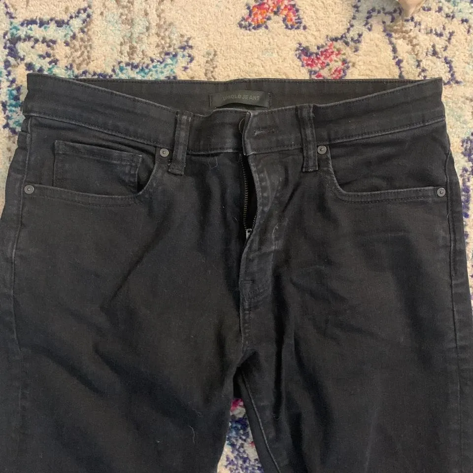 UNIQLO Men's Black Jeans