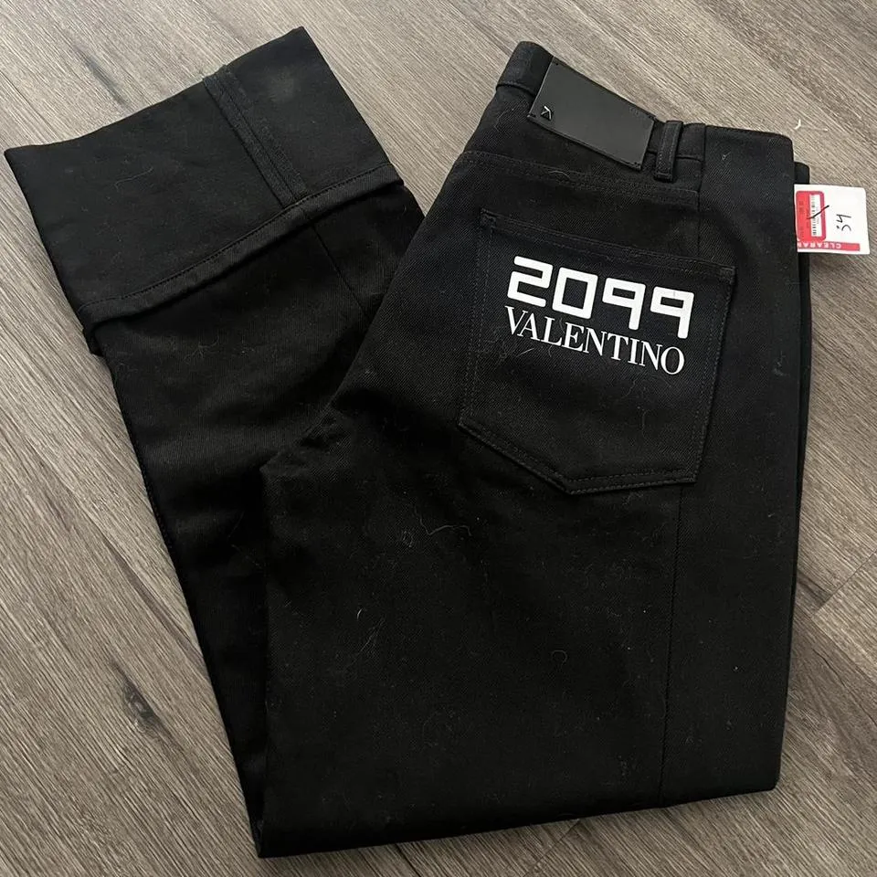 Valentino Men's Black Jeans