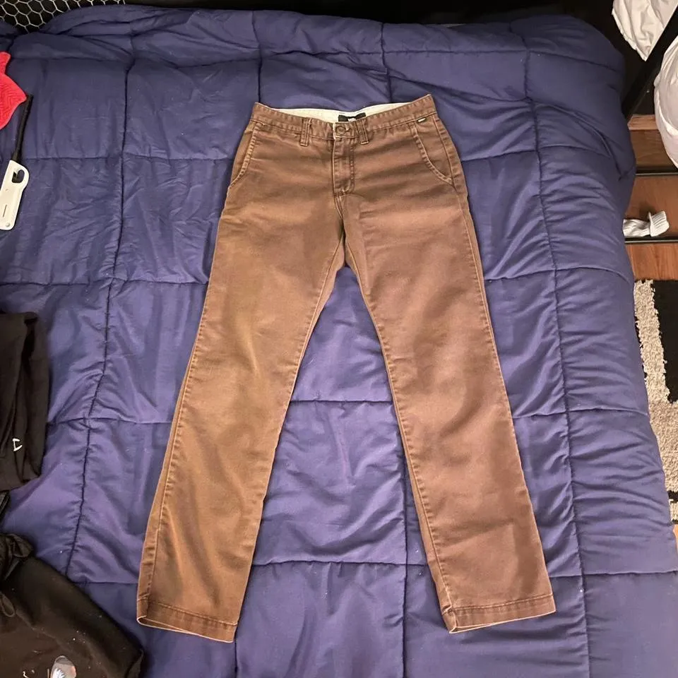 Vans Men's Khaki Jeans