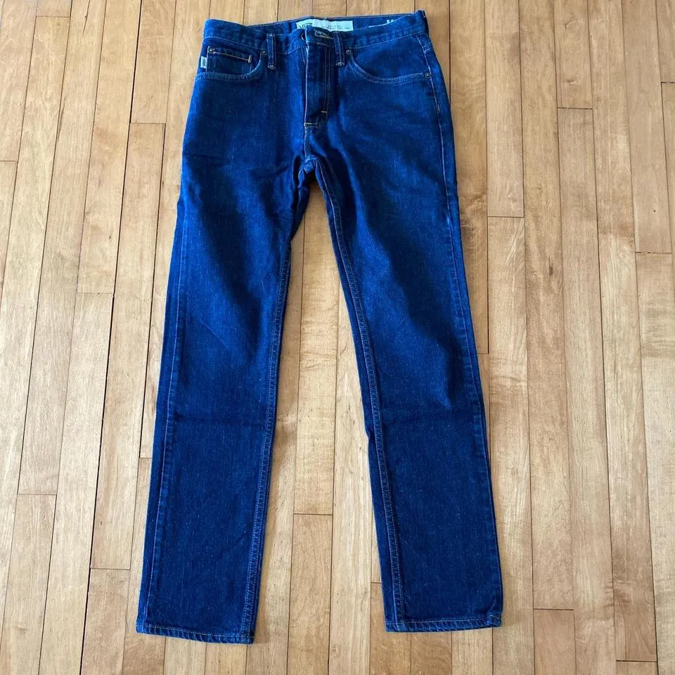 Vans Men's Blue and Navy Jeans