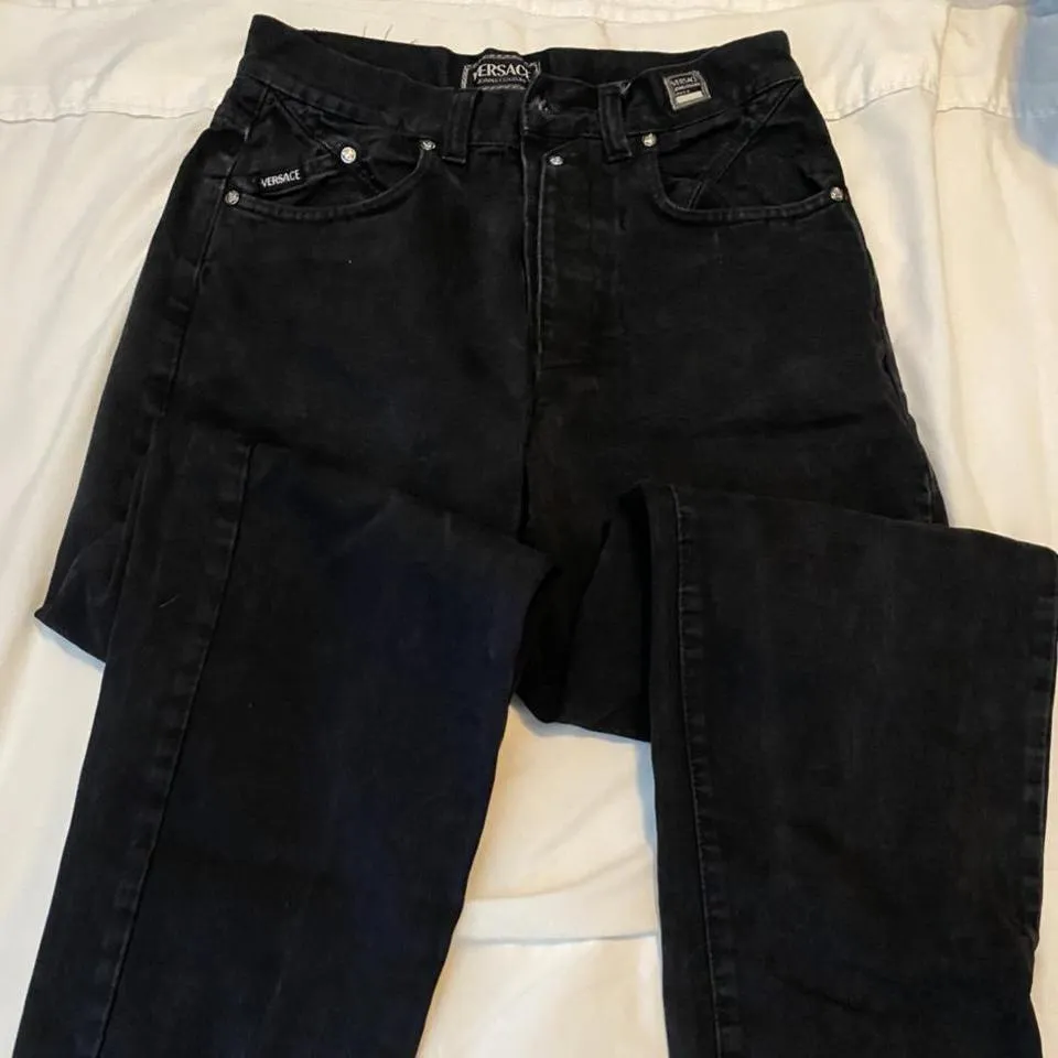 Versace Men's Black Jeans