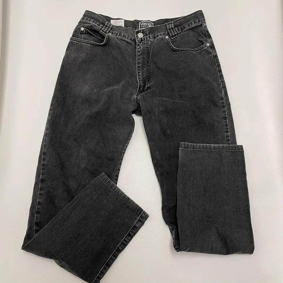 Versace Men's Black Jeans