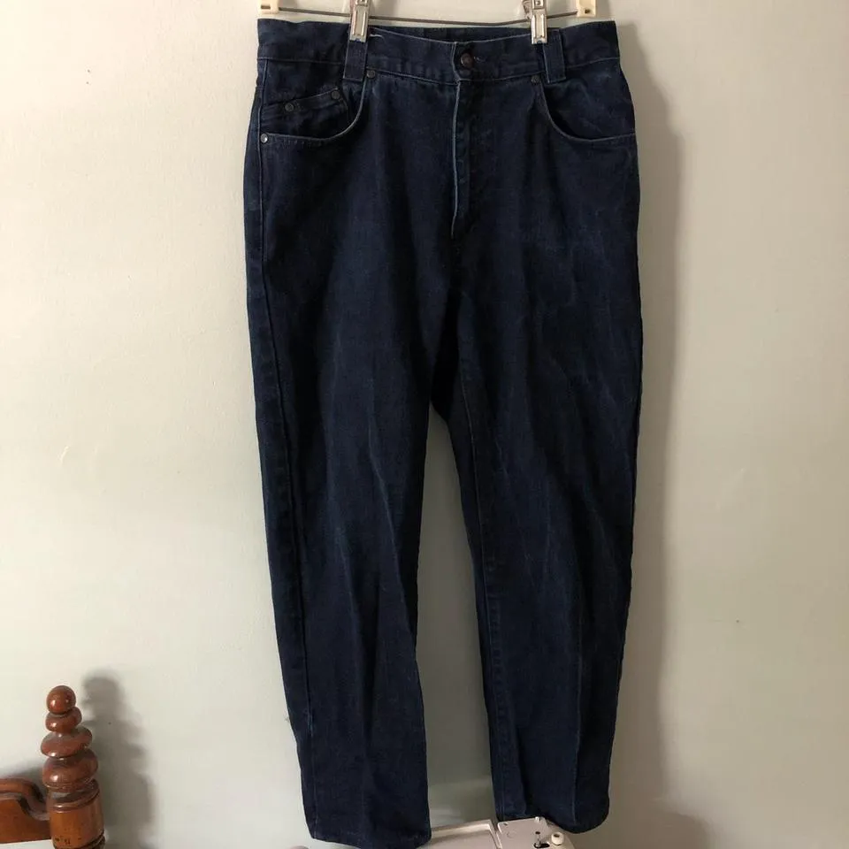 Versace Men's Navy Jeans