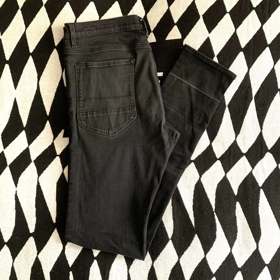 Vivienne Westwood Men's Black and Silver Jeans