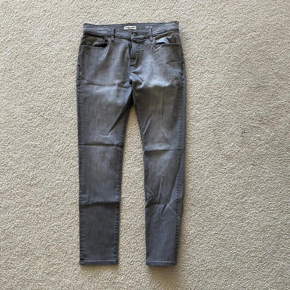 Warp + Wept Men's Grey Jeans