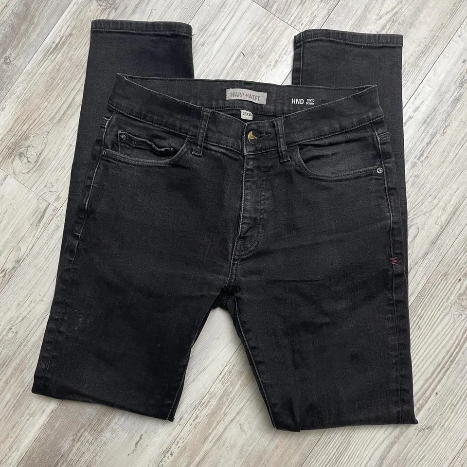 Warp + Wept Men's Black Jeans