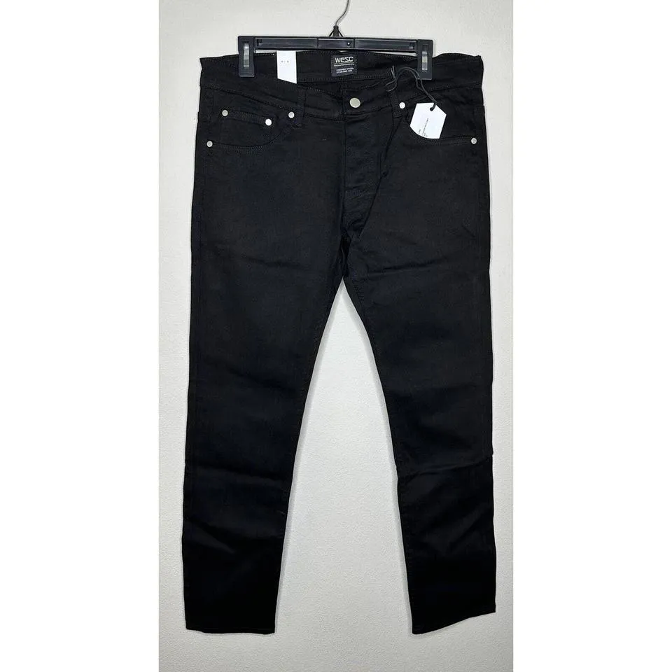 WeSC Men's Black Jeans