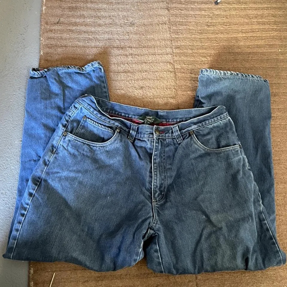 Woolrich Men's Blue and Navy Jeans