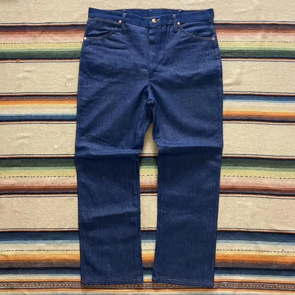 Wrangler Men's Navy Jeans