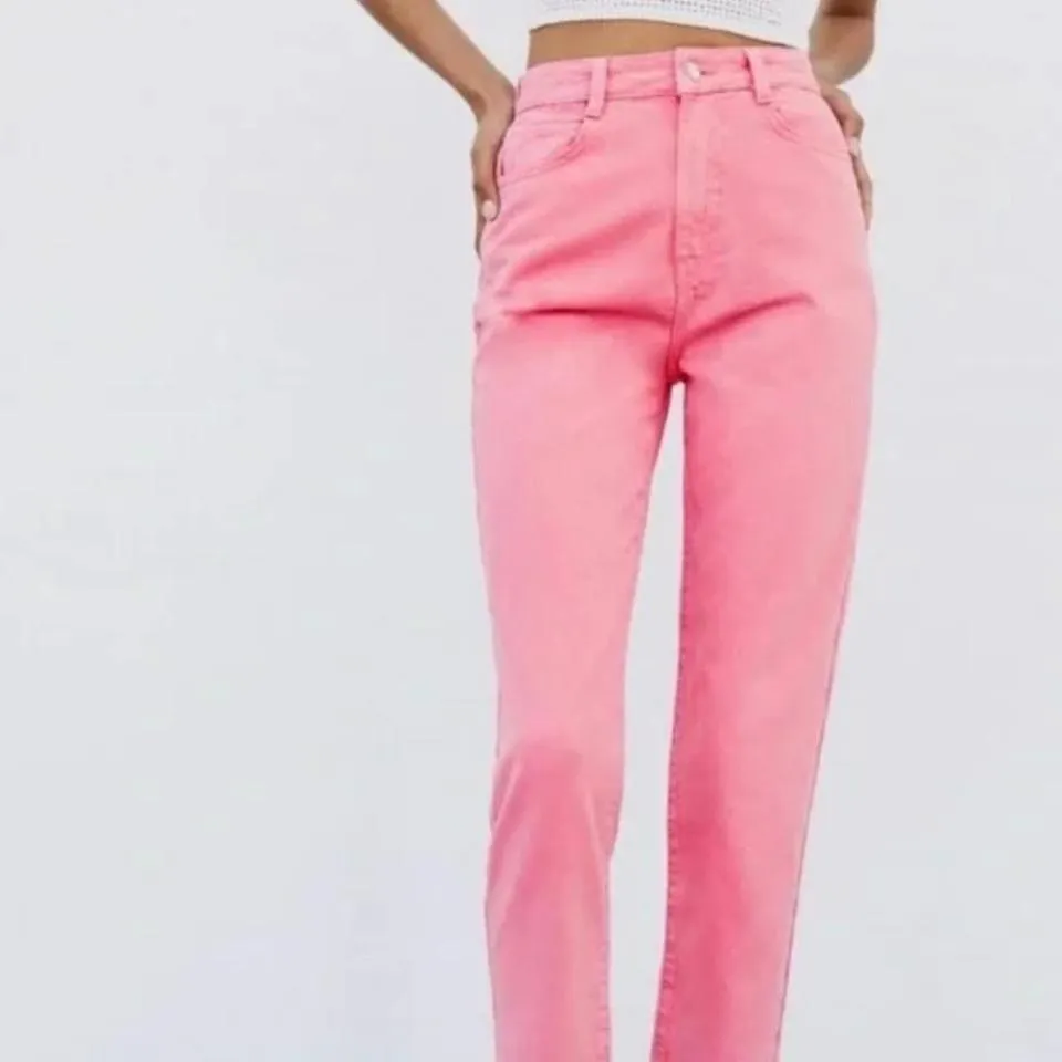 Zara Men's Pink Jeans