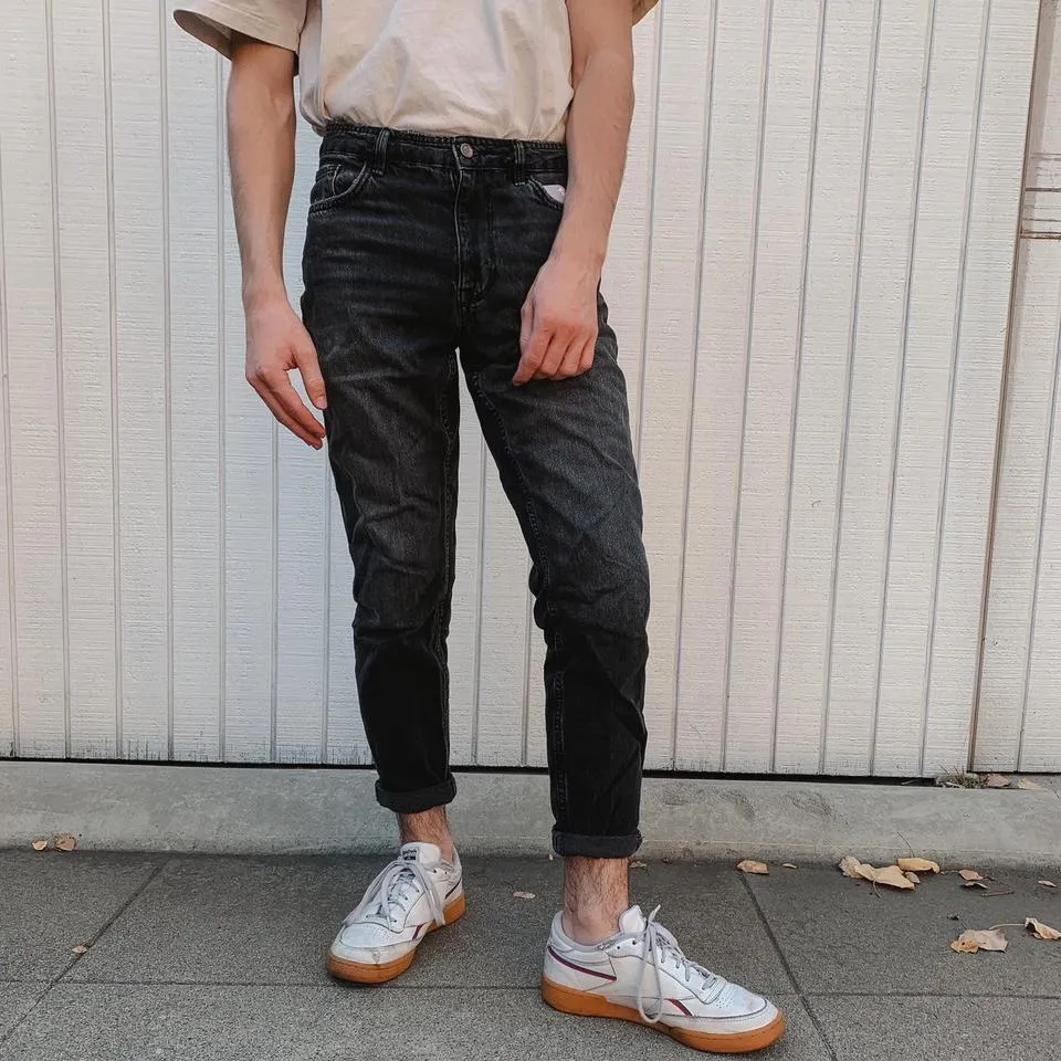 Zara Men's Black Jeans