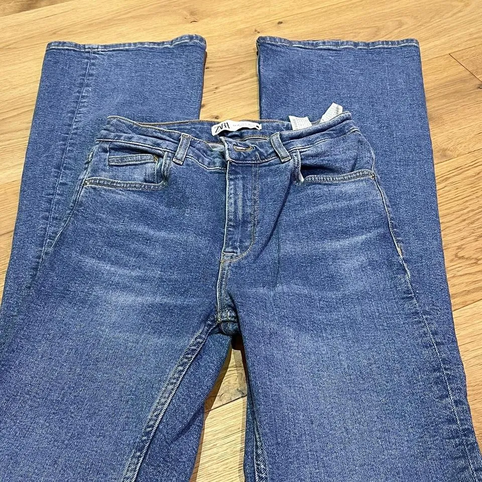 Zara Men's Blue and Navy Jeans
