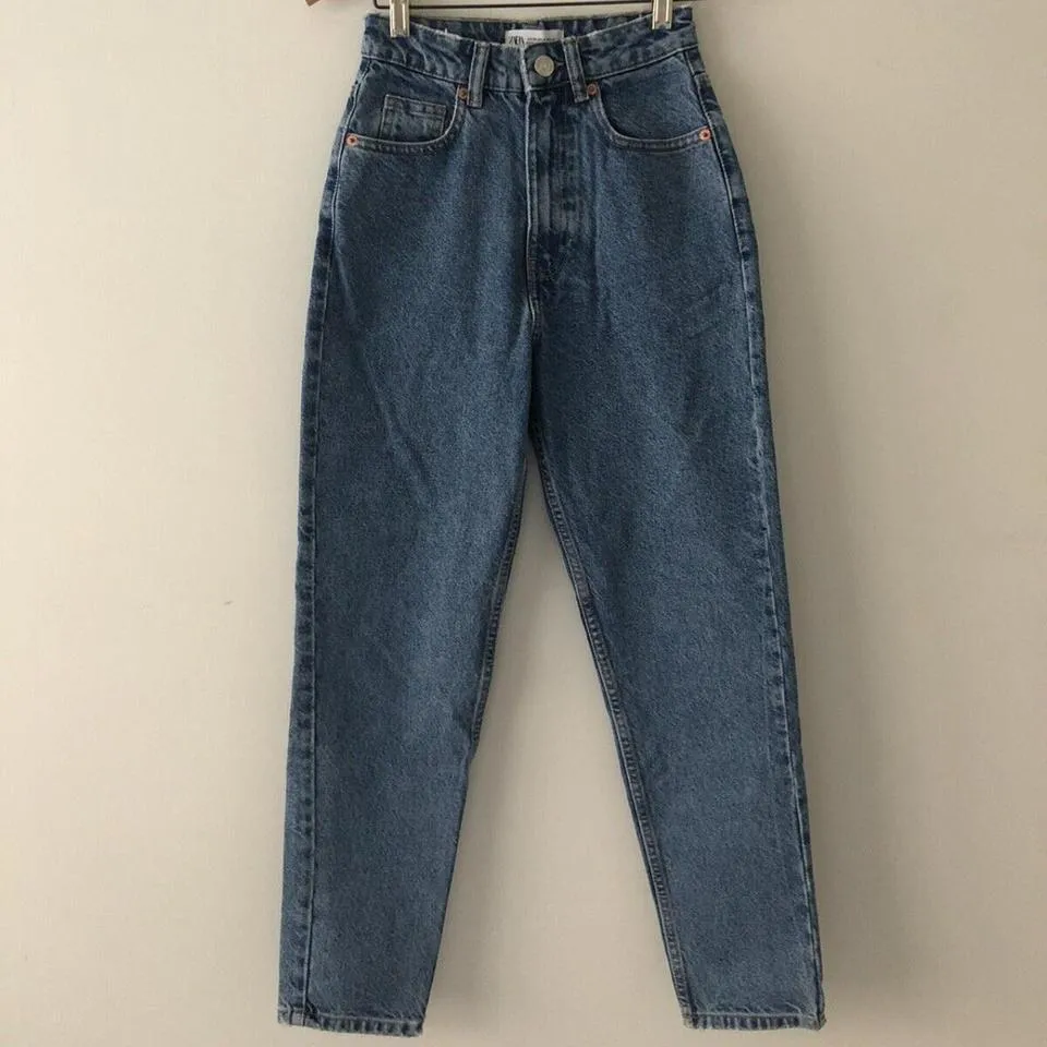 Zara Men's Navy Jeans