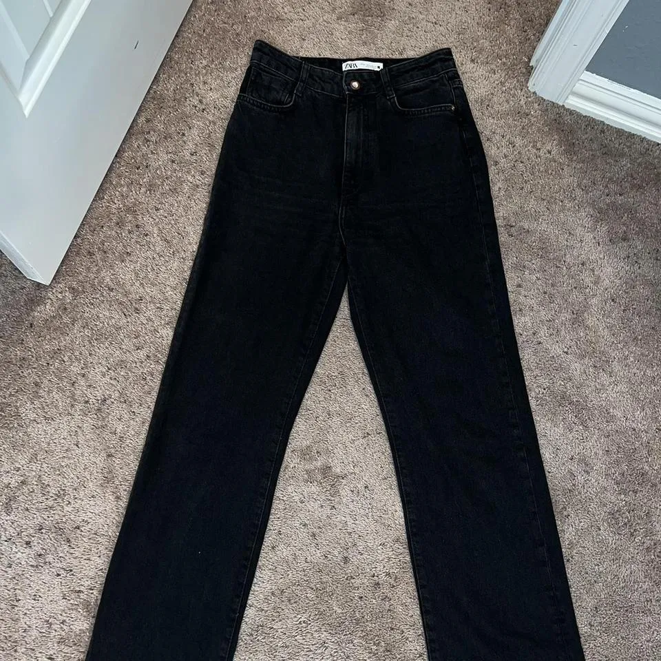 Zara Men's Black Jeans