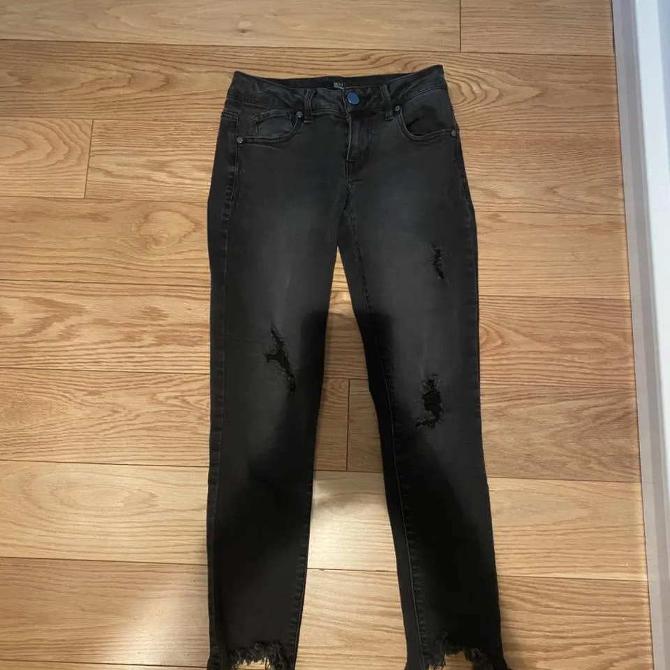 1822 Denim Women's Black Jeans