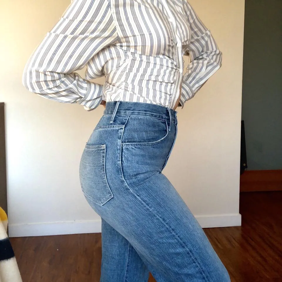 3x1 Women's Blue Jeans