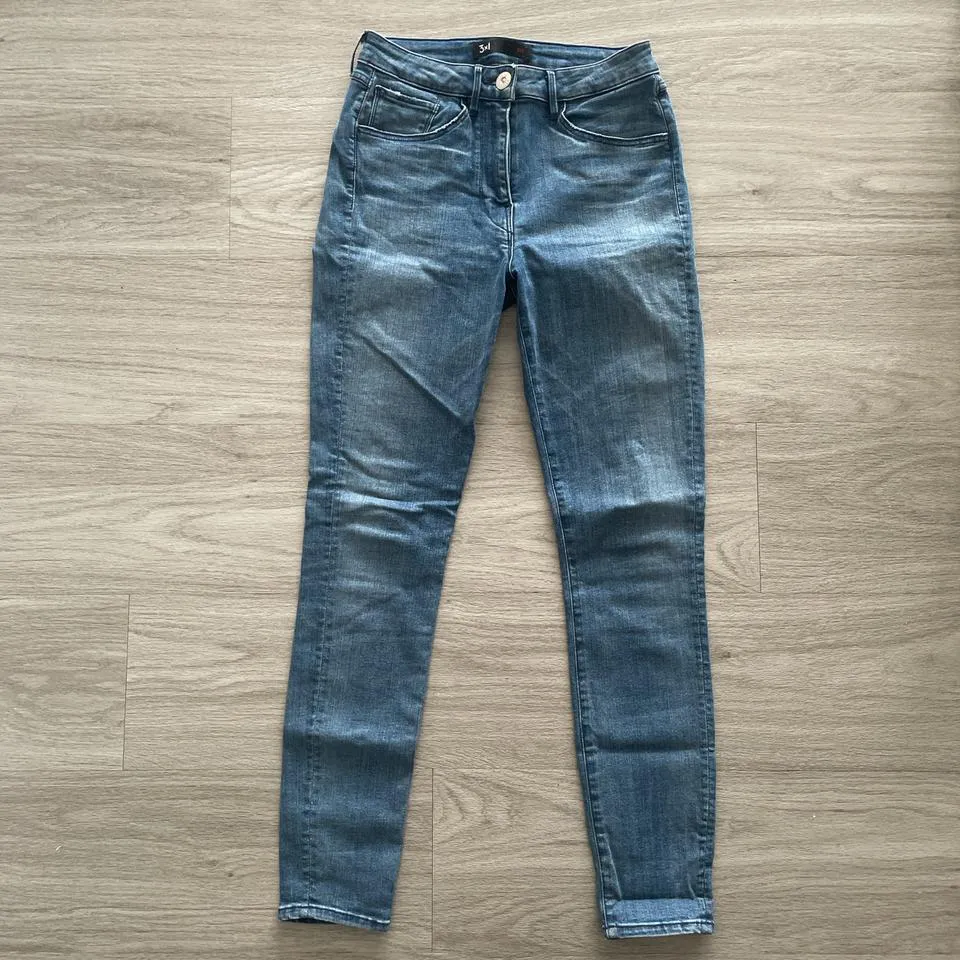 3x1 Women's Blue Jeans