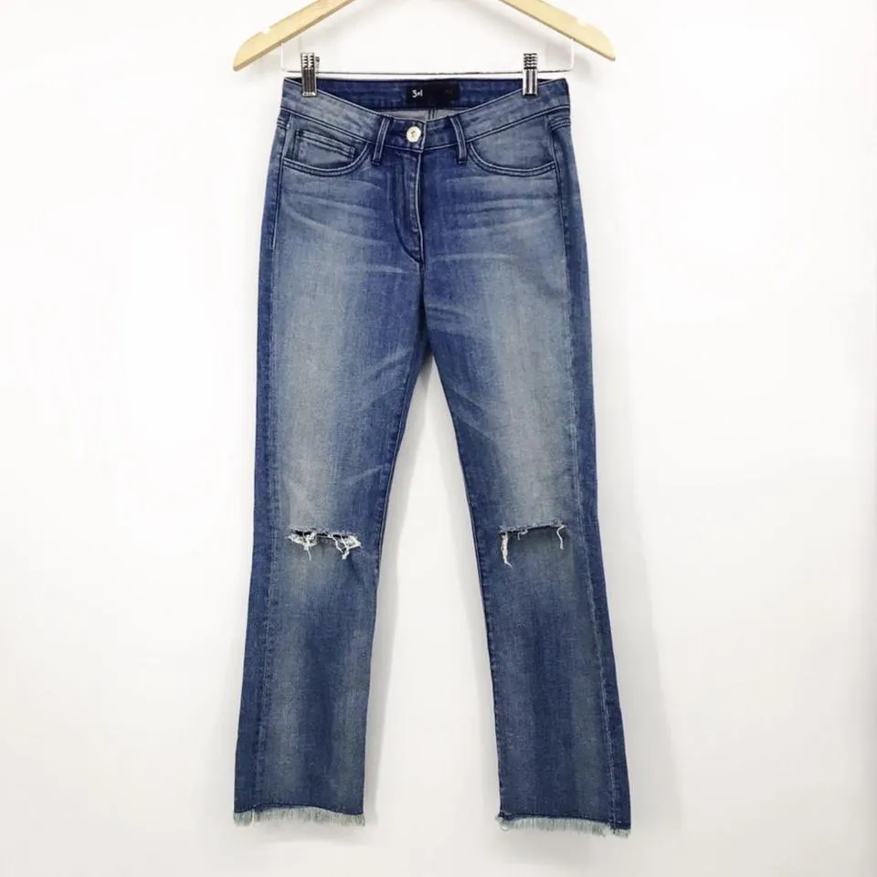 3x1 Women's Blue Jeans