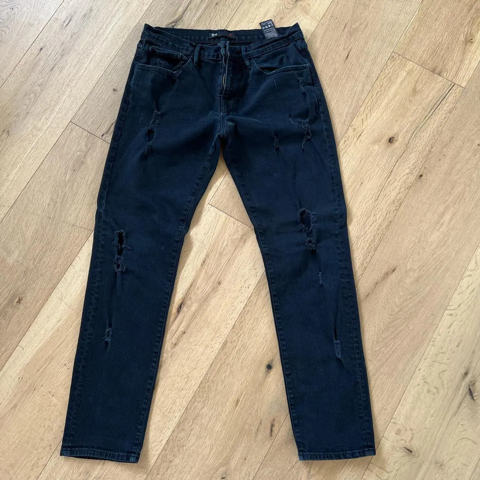 3x1 Women's Black Jeans