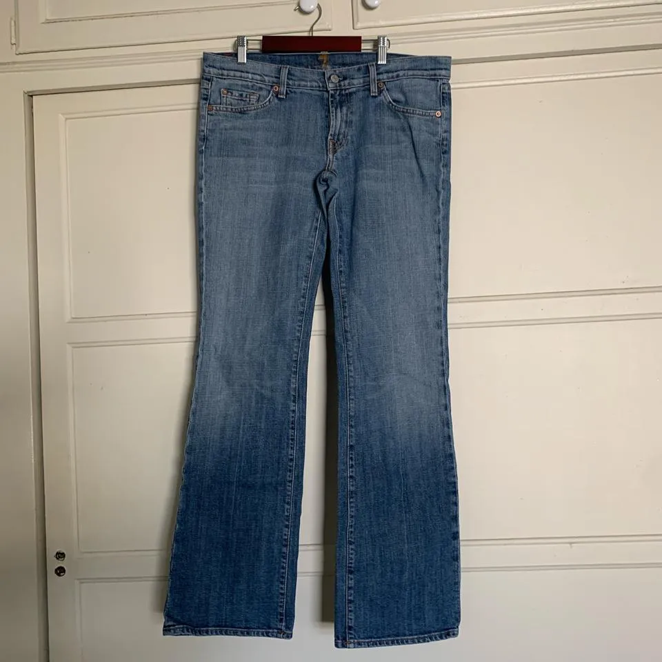 7 For All Mankind Women's Blue Jeans